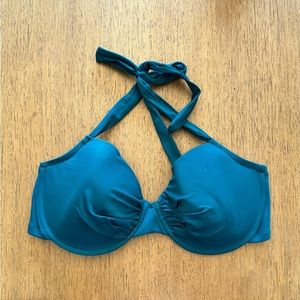 Jcrew halter underwire bikini top 32D
